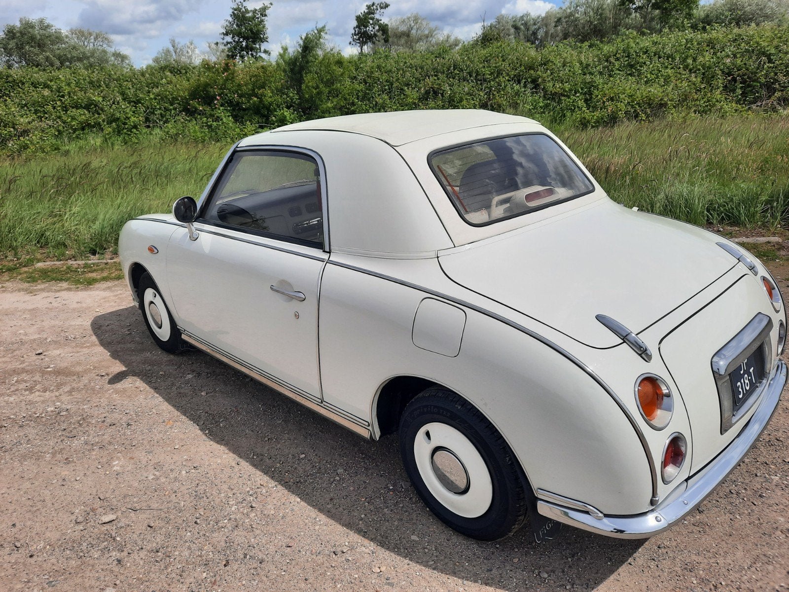 Nissan Figaro 1991 wit, foto 4