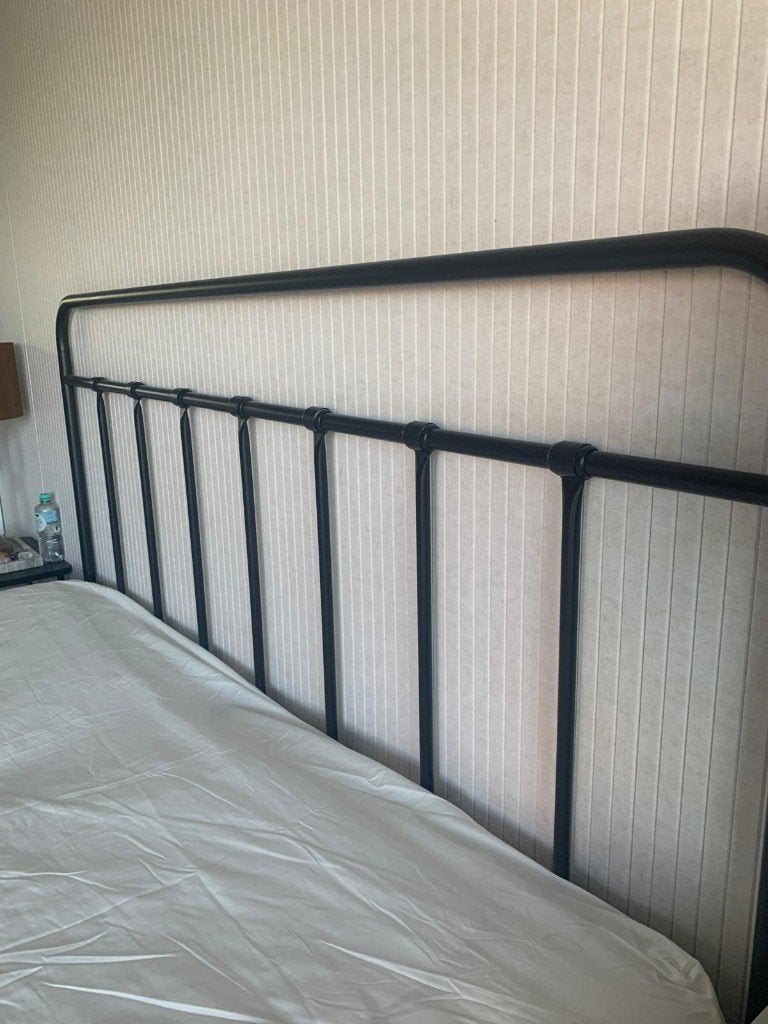 Bedframe Ikea + lattenbodem 180x200 cm, Huis en Inrichting, Ophalen, Verstelbaar, Landelijk modern, Tweepersoons