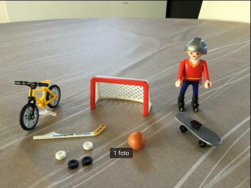 Playmobil sporter., Kinderen en Baby's, Ophalen of Verzenden, Zo goed als nieuw