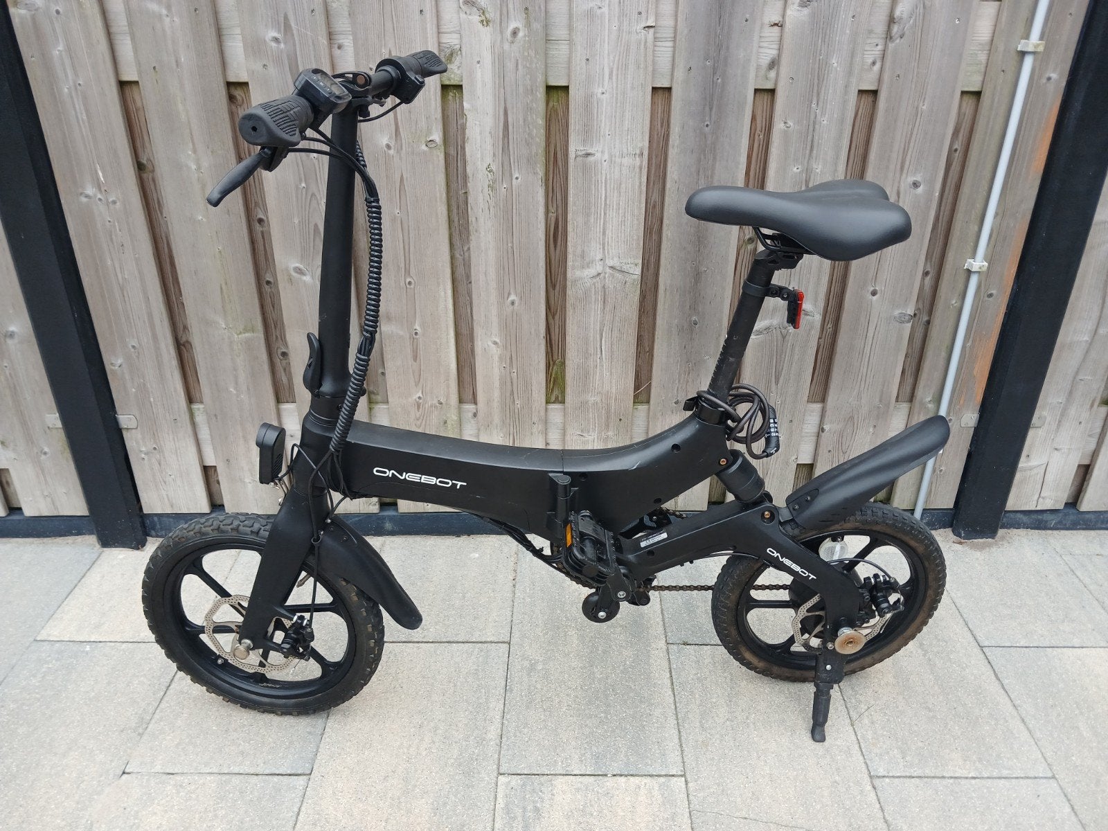 Opvouwbare elektrische fiets met gashendel. Onebot S6 - Zo g, Fietsen en Brommers, Ophalen, Zo goed als nieuw, Overige merken