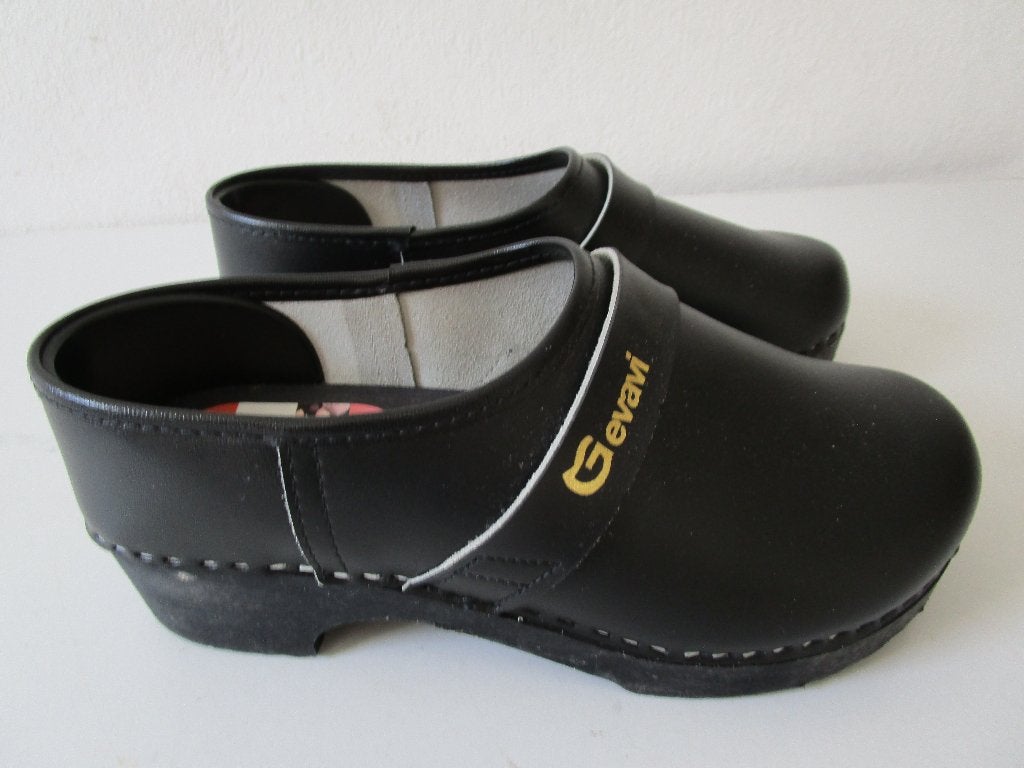 Gevavi schoenklompen / klompen, maat 41, Zwart, Ophalen of Verzenden, Zo goed als nieuw, Werkschoenen