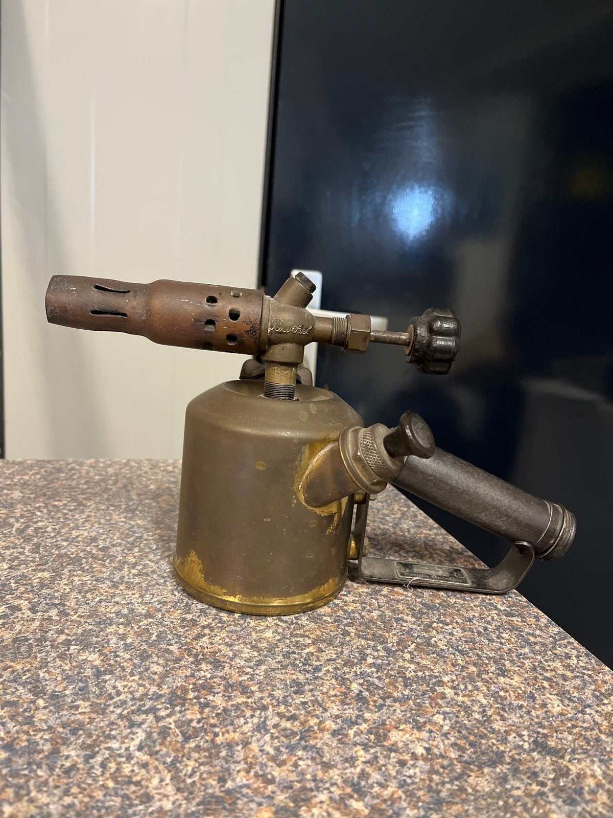 Vintage G. Barthel soldeerbrander - 0.5L, Antiek en Kunst, Ophalen of Verzenden