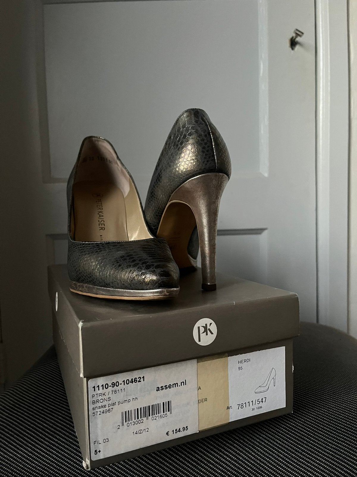 Peter Kaiser pumps - maat 39, Pumps, Bruin, Ophalen of Verzenden, Zo goed als nieuw