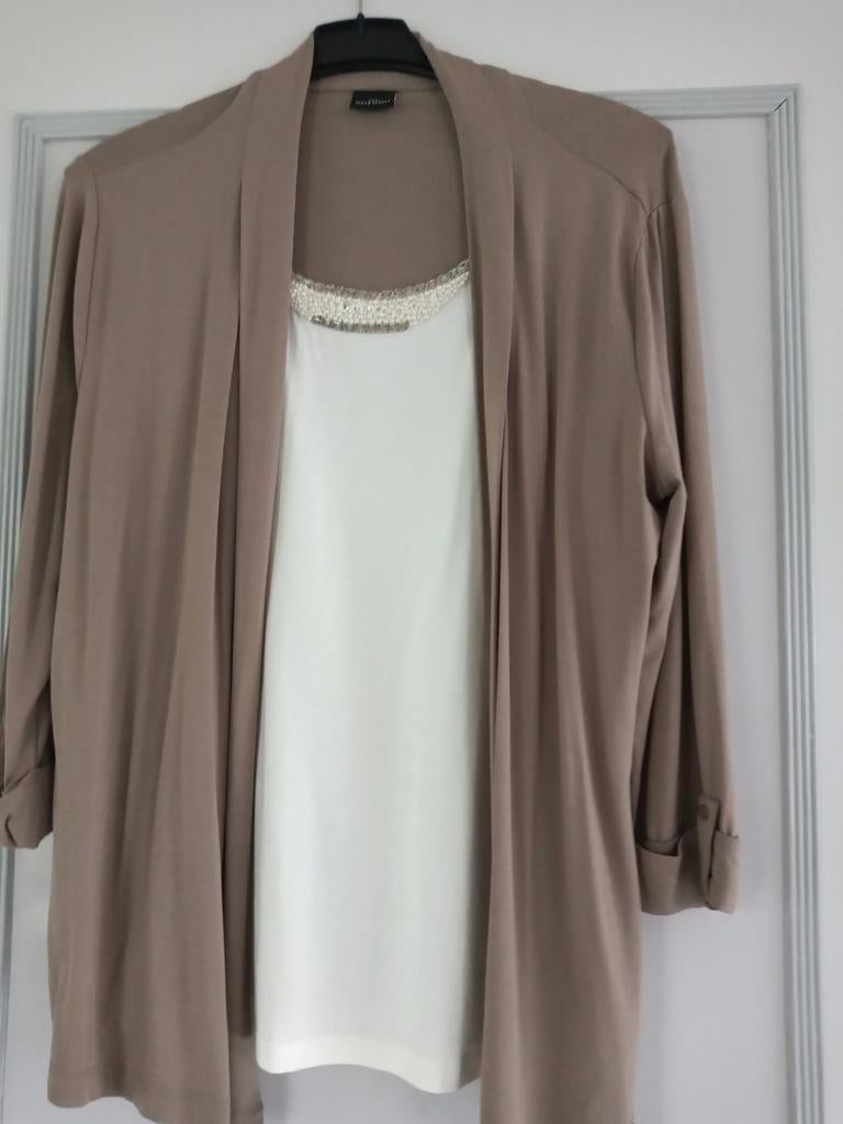 Nieuwe blouse maat L, Beige, Maat 42/44 (L), Nieuw, Ophalen of Verzenden