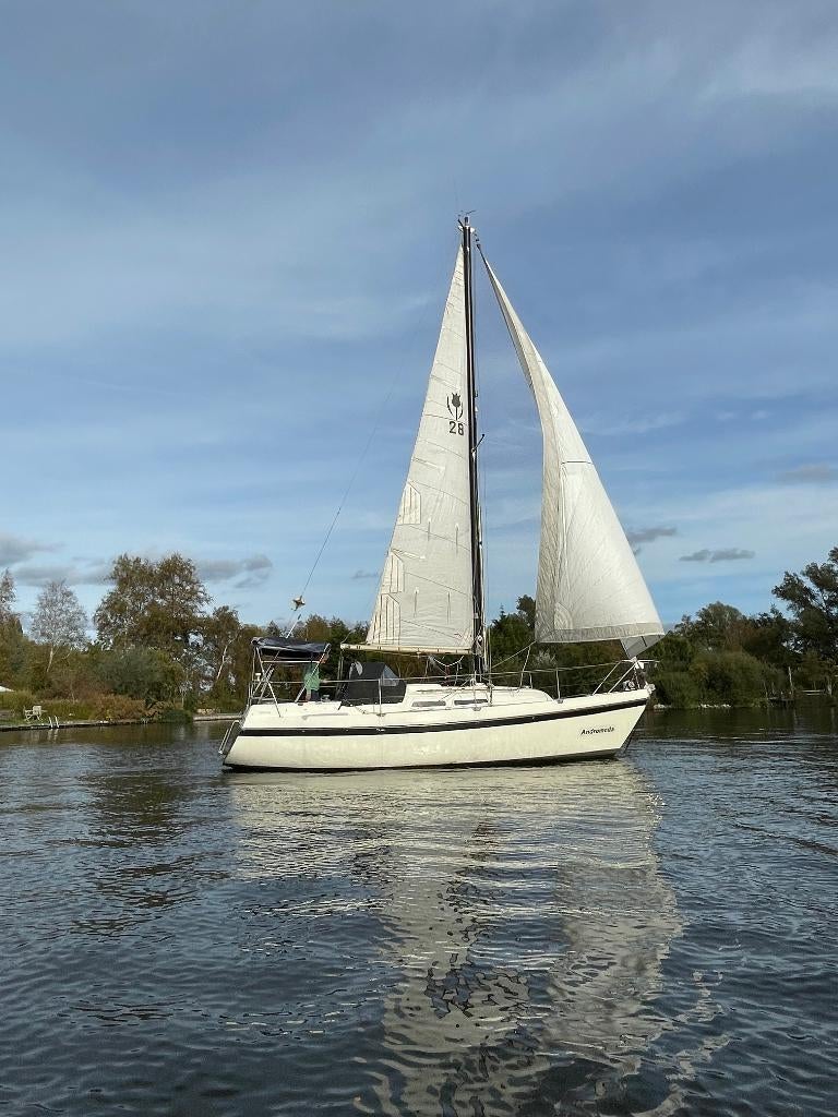 Contest 28 kajuitzeilboot start klaar voor seizoen 2026, Ophalen, Zo goed als nieuw, Polyester, Diesel