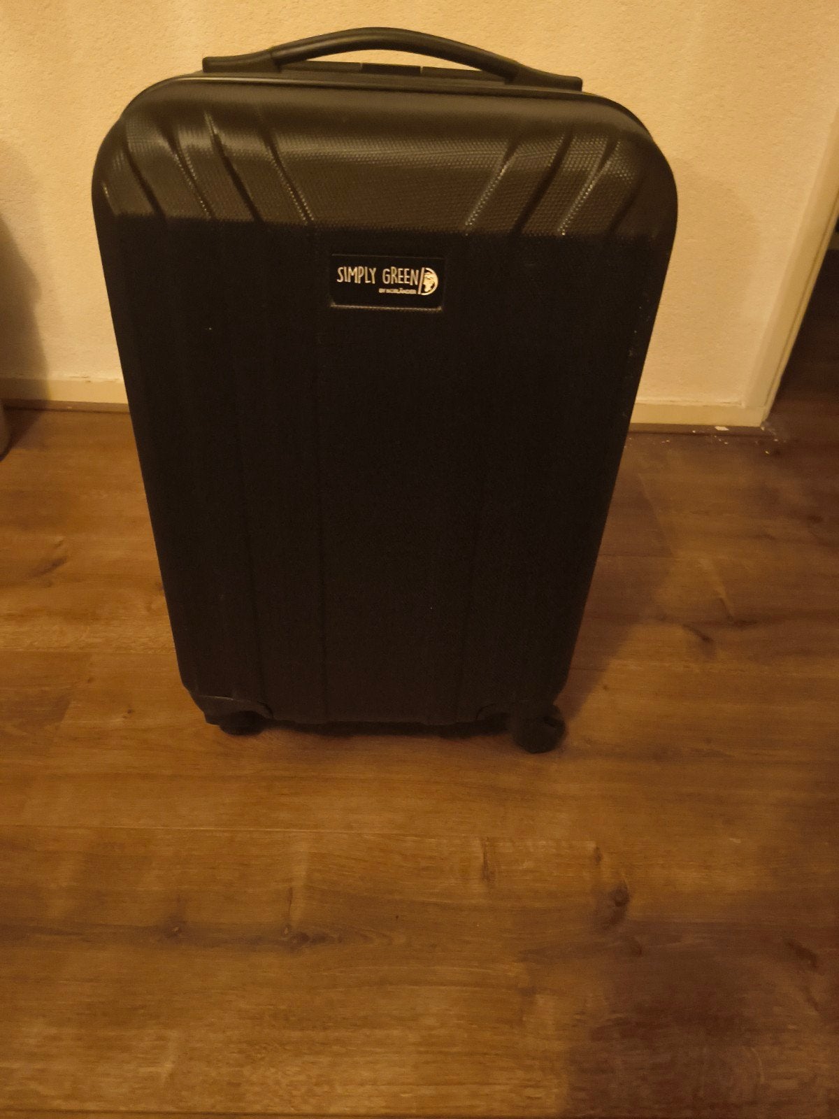 Norlander Koffer Cabine Bagage - Zwart, Ophalen of Verzenden, Zwart, 30 cm of meer