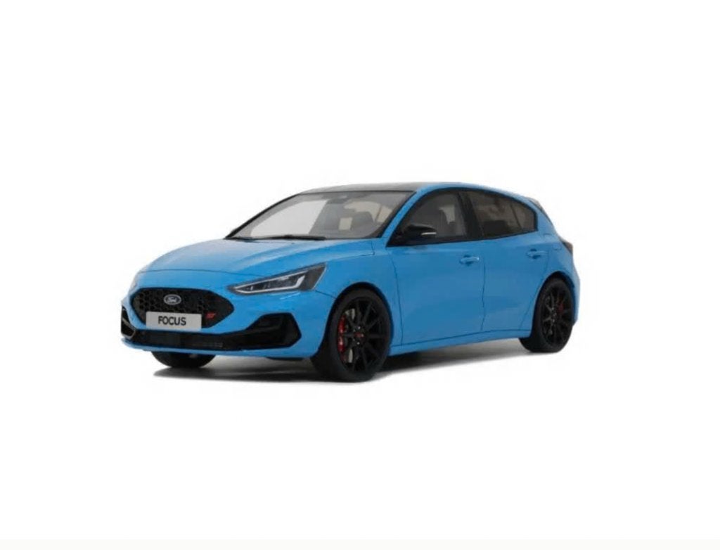 Ford Focus ST Edit. Azure Blauw '24 OTTO MOBILE 1/18 OT1186, Verzenden, Nieuw, Auto, OttOMobile