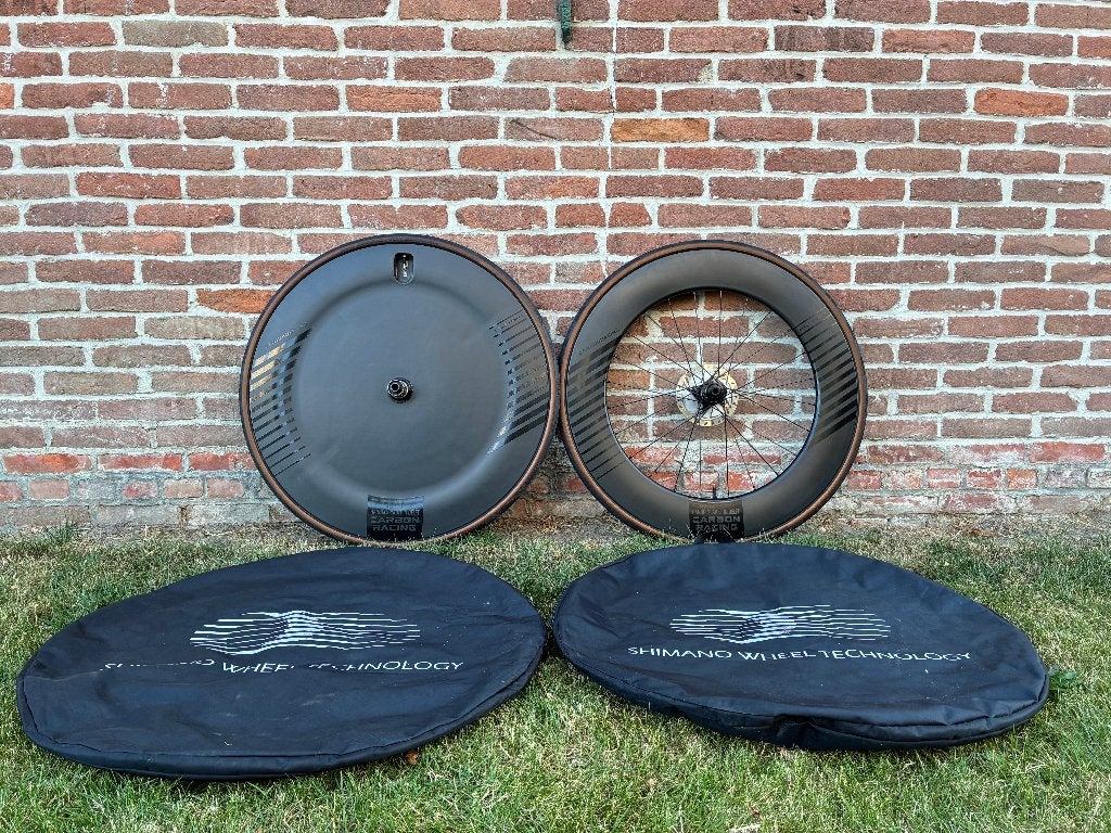 Carbon Racing triathlon tijdrit wielset tubeless, Ophalen, Gebruikt, Overige typen