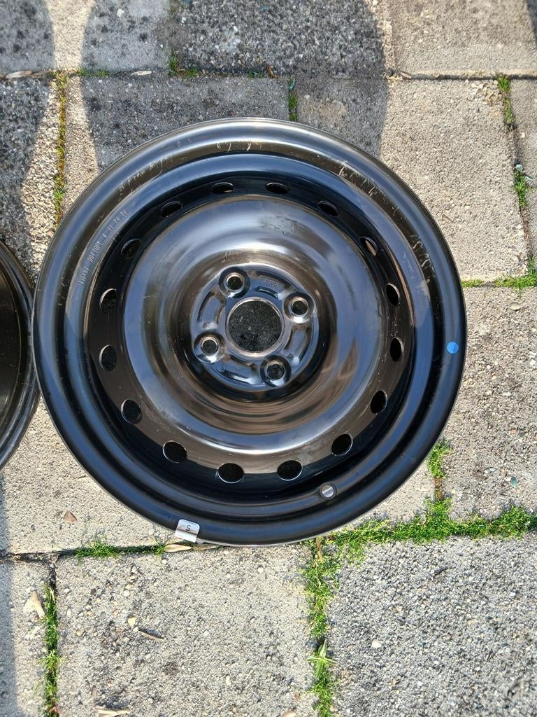 3x velgen 4x100 zgals nieuw bouwj 2025, Auto-onderdelen, Banden en Velgen, Ophalen, Gebruikt, 15 inch, Velg(en)
