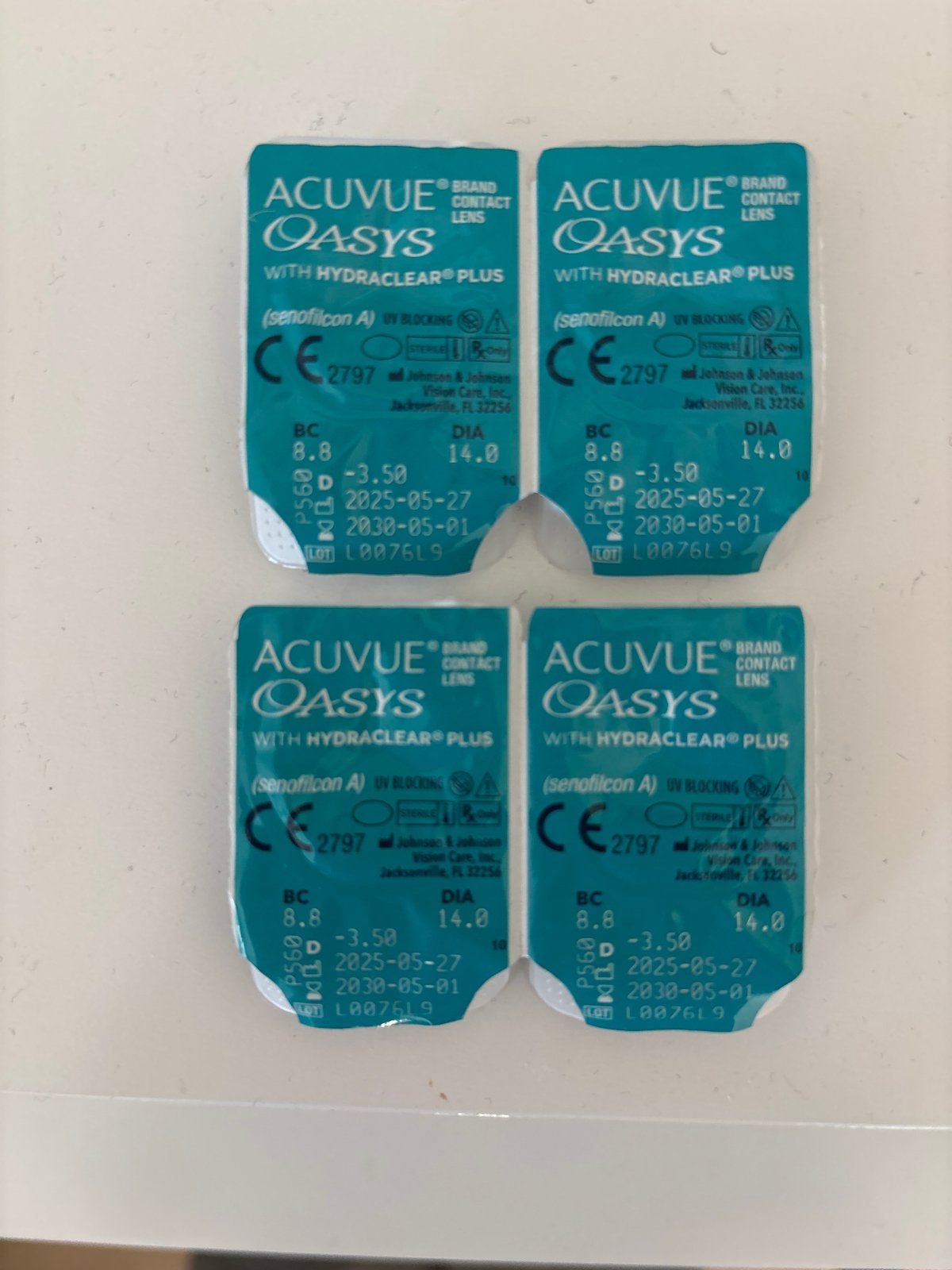 Acuvue Oasys contactlenzen -3,5 tweewekelijks, Sieraden, Tassen en Uiterlijk, Ophalen of Verzenden