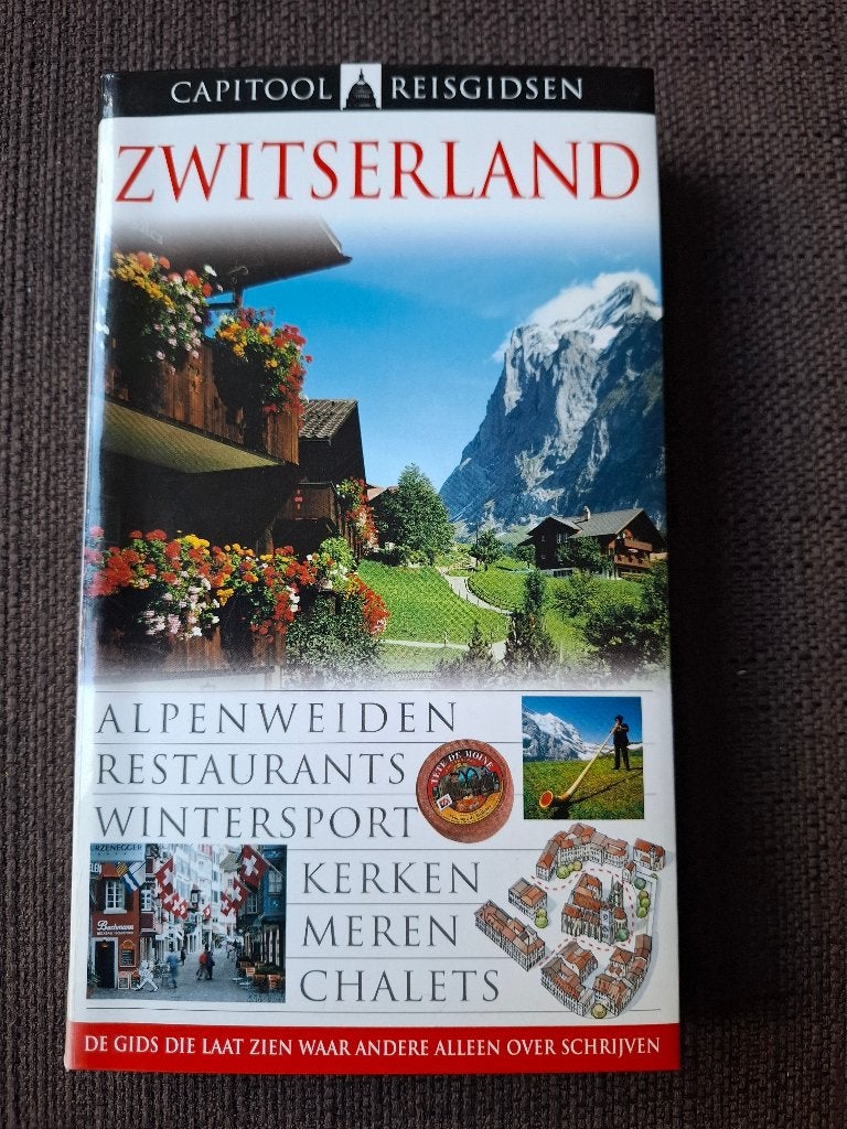 Capitool Reisgids Zwitserland - Ontdek de Alpen, Gelezen, Capitool, Europa, Ophalen of Verzenden
