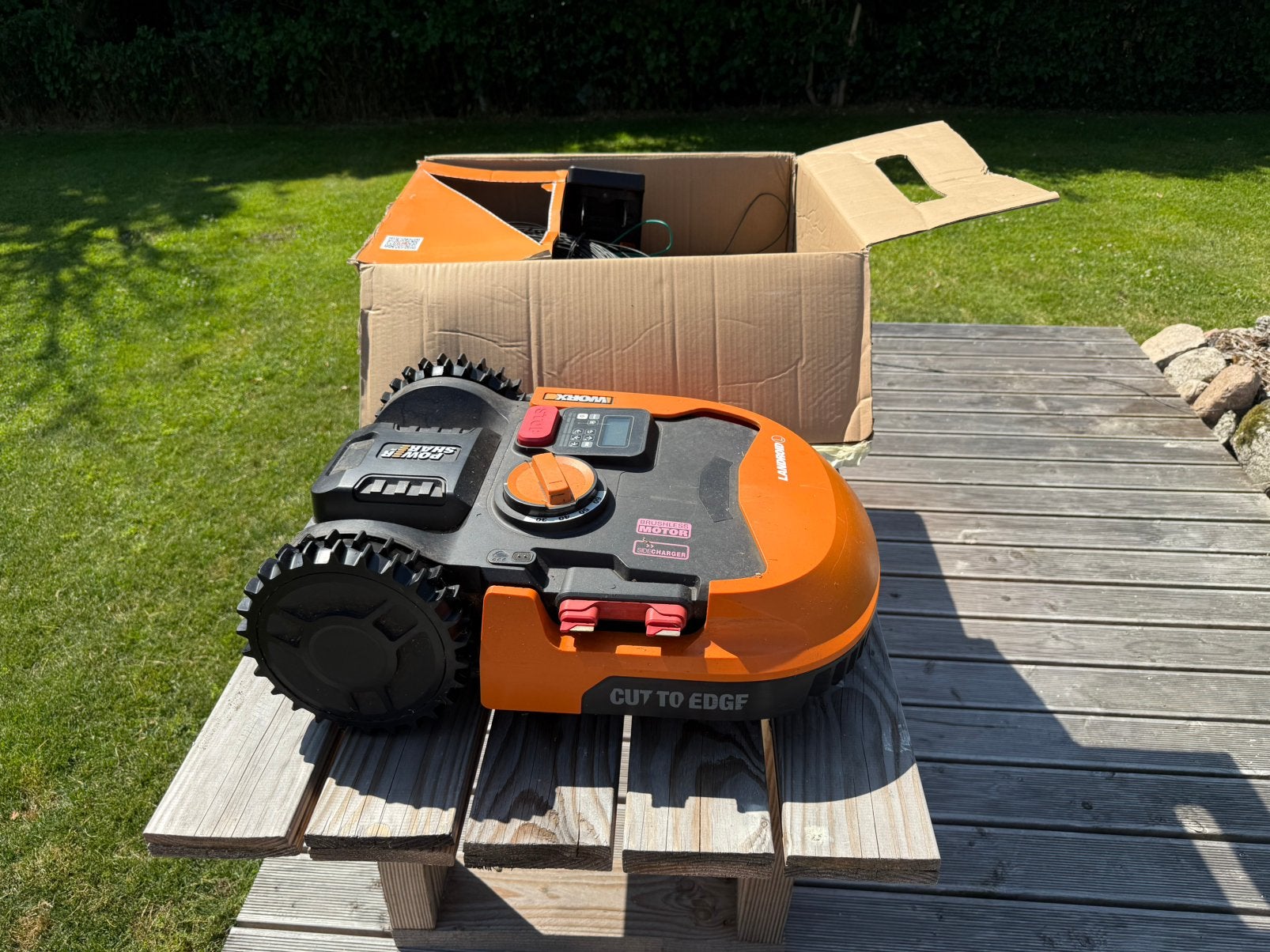 Worx WR155E defect, Ophalen of Verzenden, Gebruikt, 20 tot 25 cm, Bestuurbaar via app