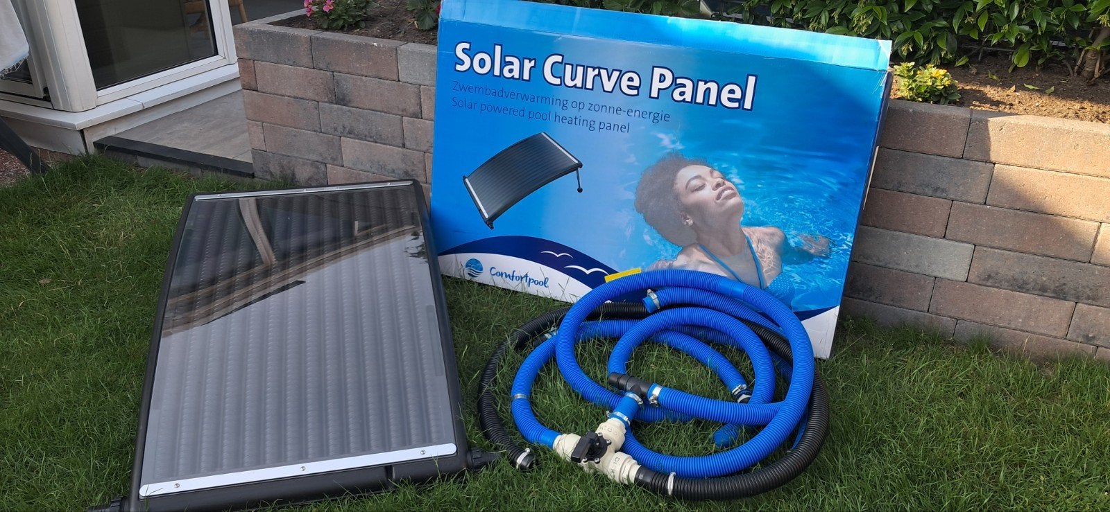 Verwarming water ,zonne energie panel, Ophalen