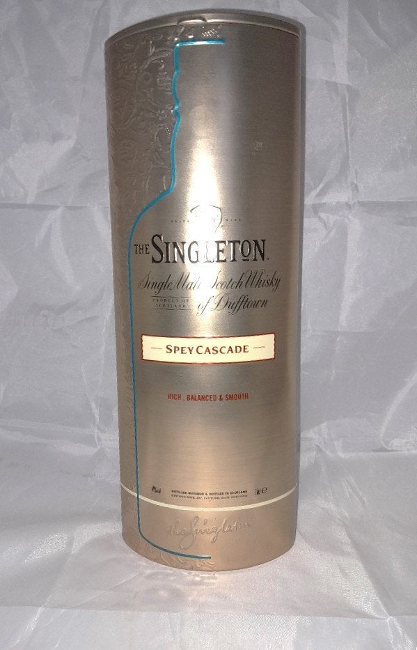 The Singleton single malt Scotch whisky of Dufftown blik, Verzamelen, Merken en Reclamevoorwerpen, Ophalen of Verzenden, Zo goed als nieuw