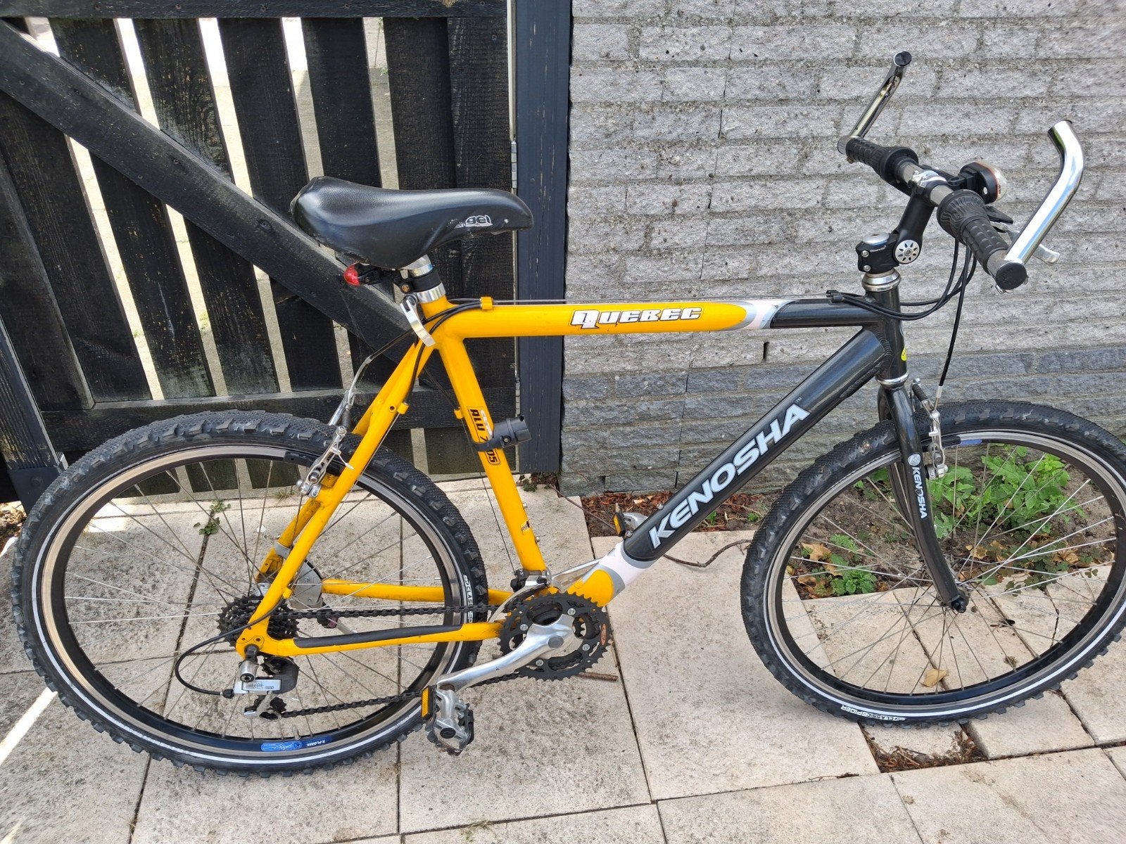 Kenosha Quebec Racefiets - Geel/Zwart - Gebruikt, Ophalen