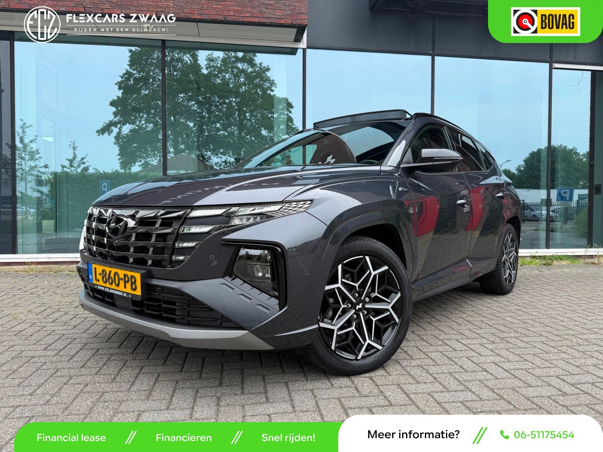Hyundai Tucson 1.6 T-GDI PHEV N Line Sky 4WD - Pano/Schuifda, Automaat, Adaptive Cruise Control, Gebruikt, 4 cilinders