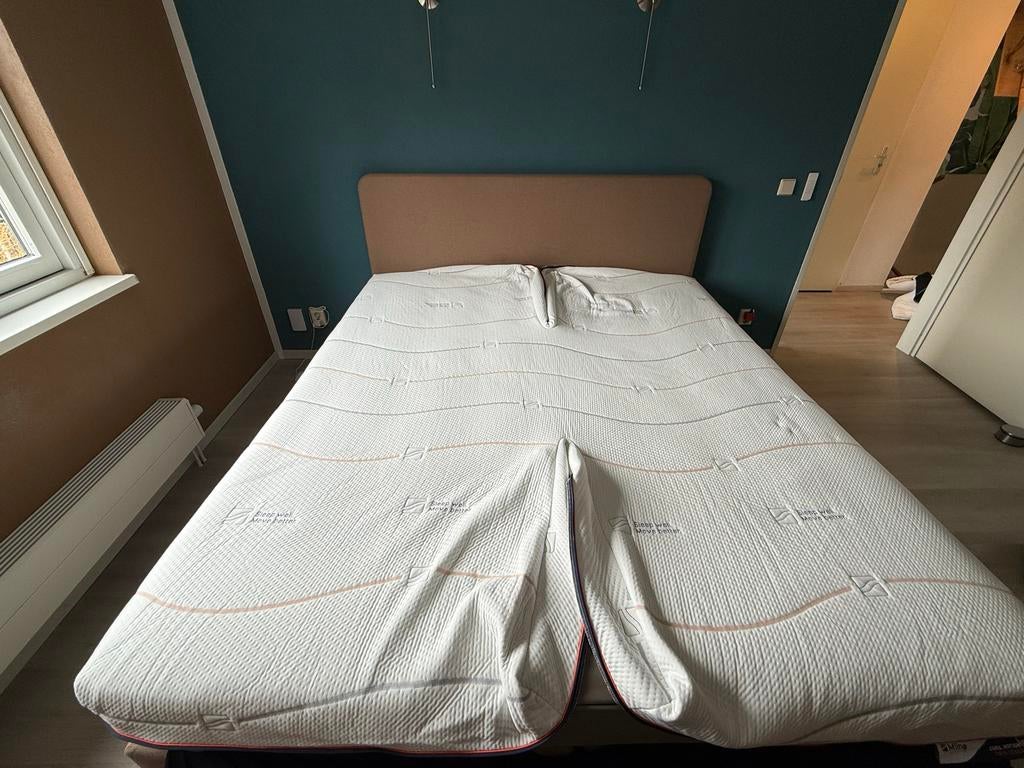 Mline coolmotion twincover, Ophalen, Gebruikt, 90 cm, 210 cm
