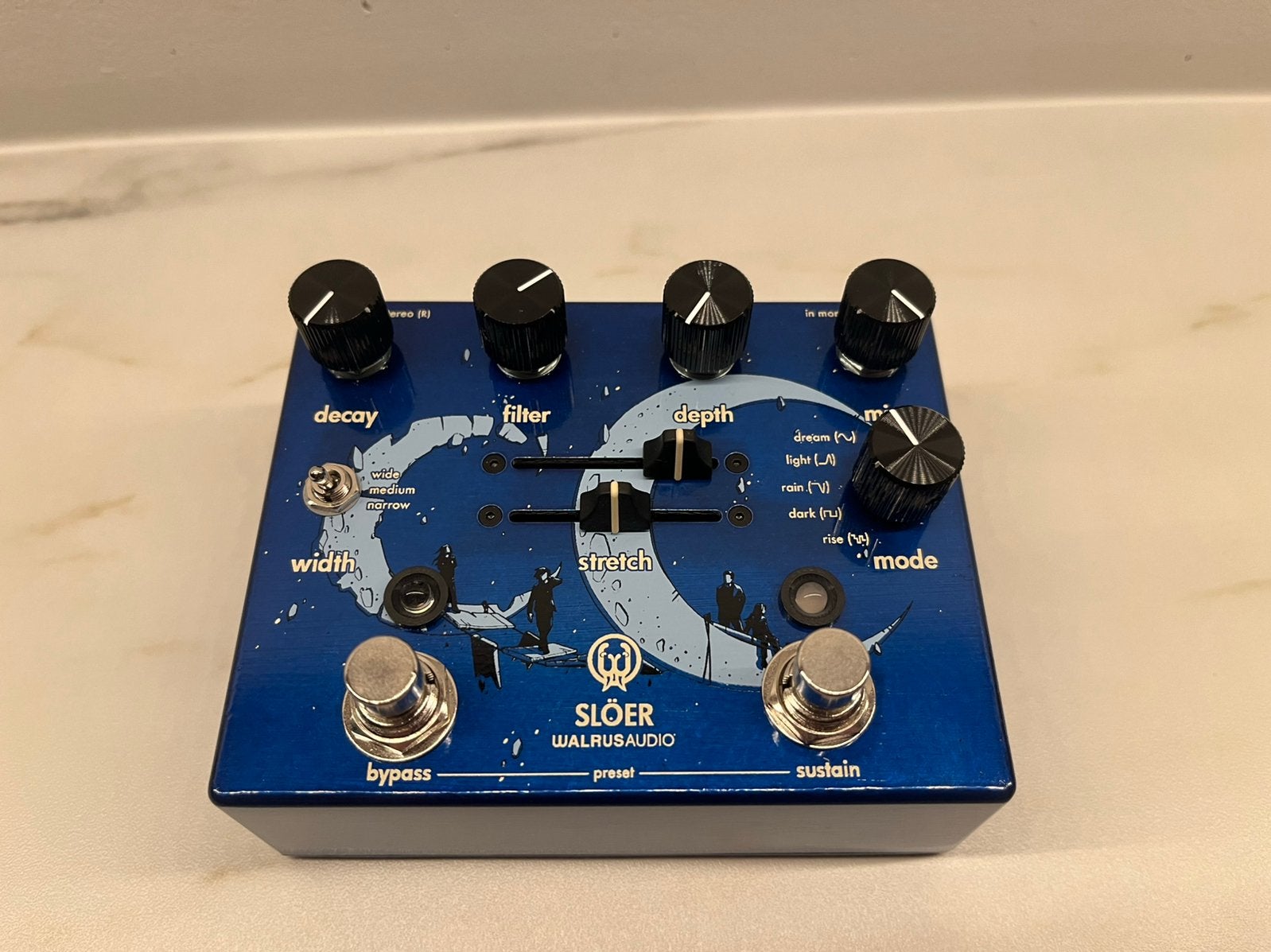 Walrus audio Sloër reverb pedaal, Ophalen of Verzenden, Zo goed als nieuw, Reverb