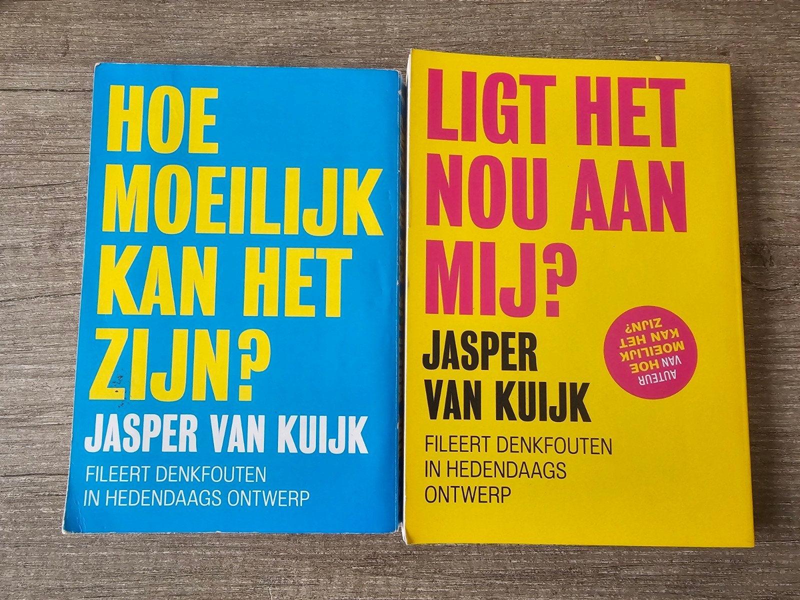 Boeken Jasper van Kuijk Hoe moeilijk kan het zijn? & Ligt h, Ophalen of Verzenden, Gelezen, Jasper van Kuijk