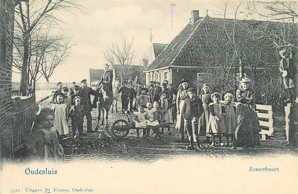 701-242-021 Oudesluis Zomerbuurt, Verzenden, Voor 1920, Noord-Holland