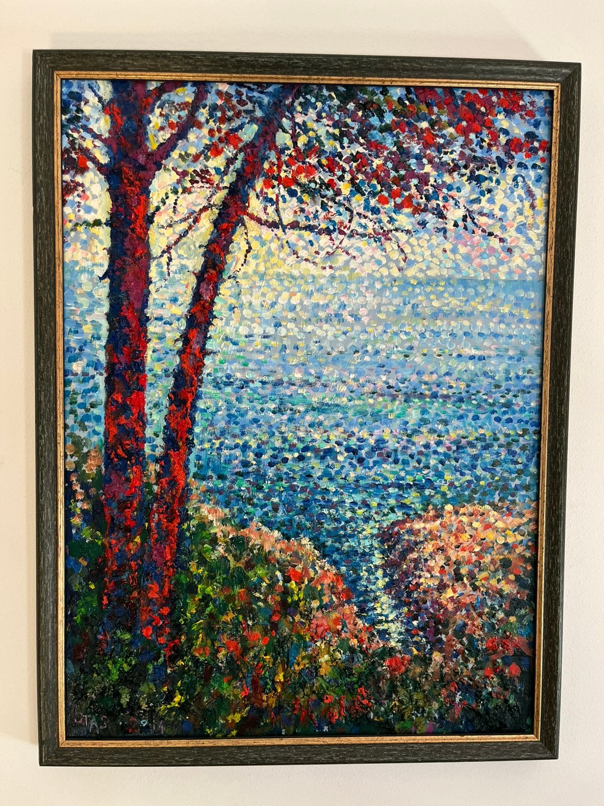 Prachtig schilderij gekocht via Catawiki., Ophalen
