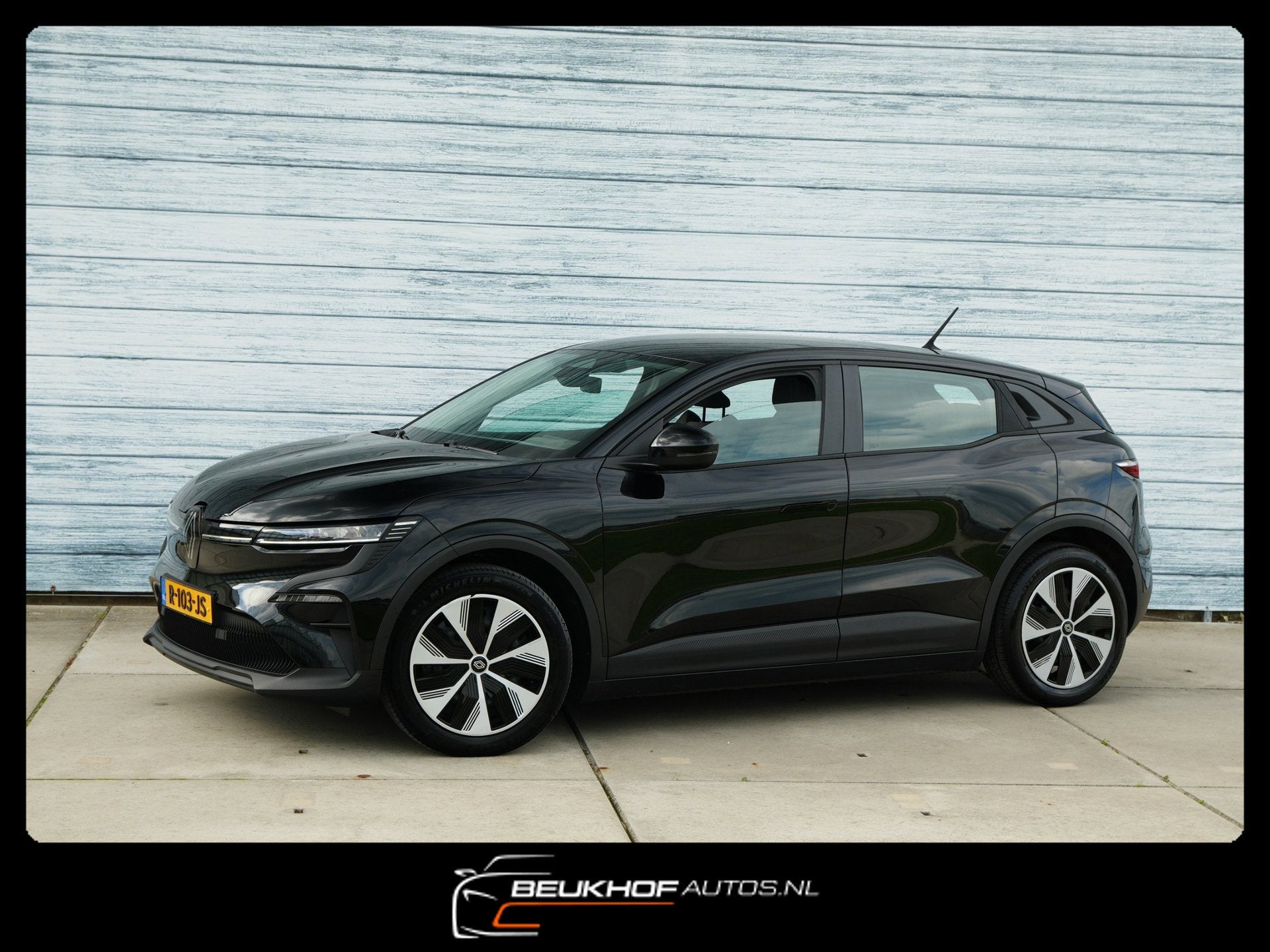 Renault Megane E-Tech EV60 Optimum Charge Evolution Carplay, Dealer onderhouden, Gebruikt, Zwart, Origineel Nederlands