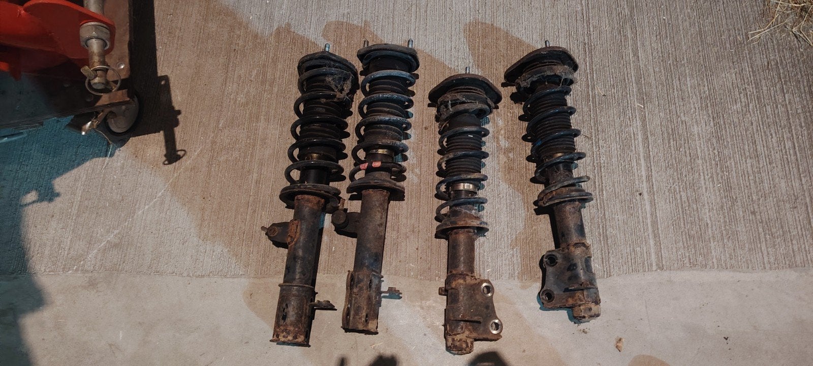Toyota MR2 ZZW30/spyder schokdempers, Auto-onderdelen, Ophalen, Toyota