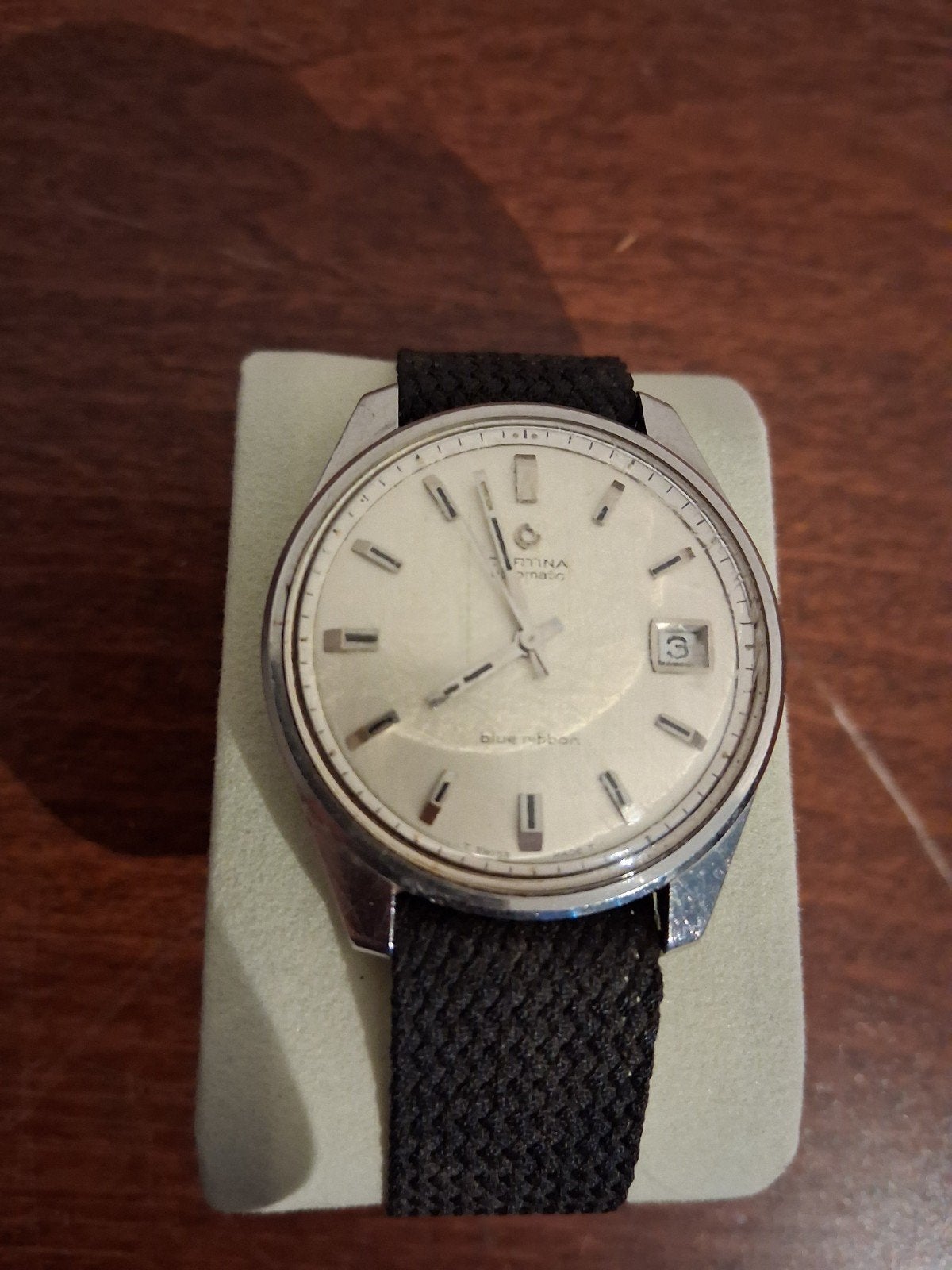 Certina Blue Ribbon Vintage Horloge, Ophalen of Verzenden