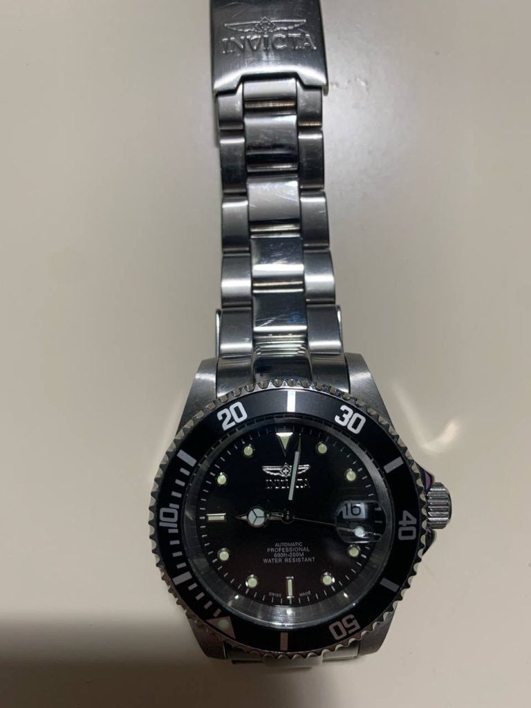Invicta Pro Diver 99370B, Overige merken, Staal, Staal, Polshorloge