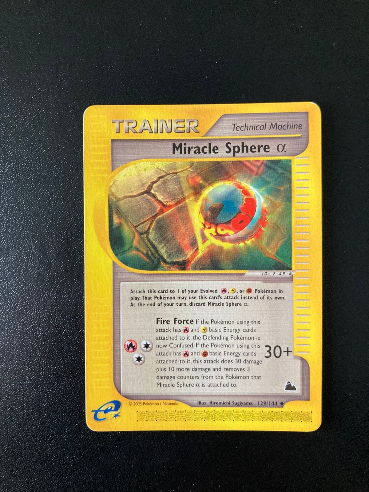 Pokemon kaart Miracle Sphere, Ophalen of Verzenden, Zo goed als nieuw
