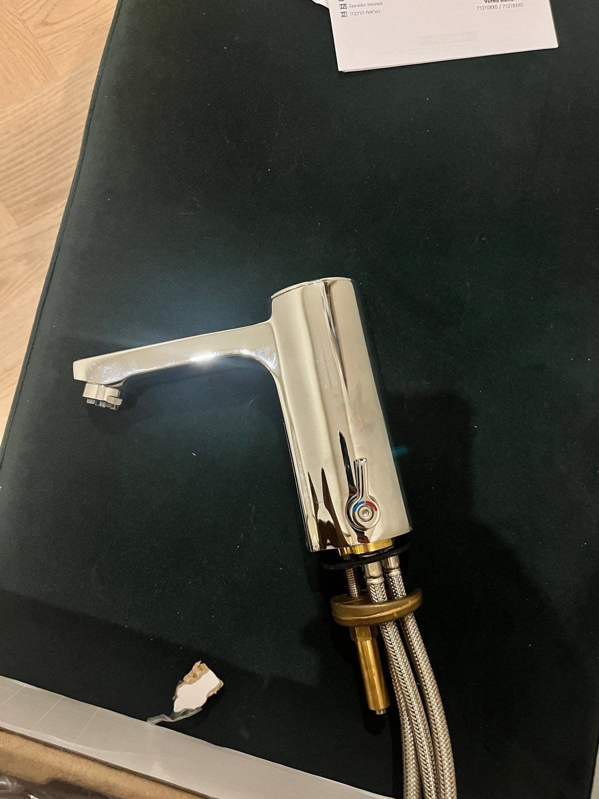 2x Automatische wastafelkraan op batterij - Franke, Ophalen of Verzenden, Nieuw, Chroom, Kraan