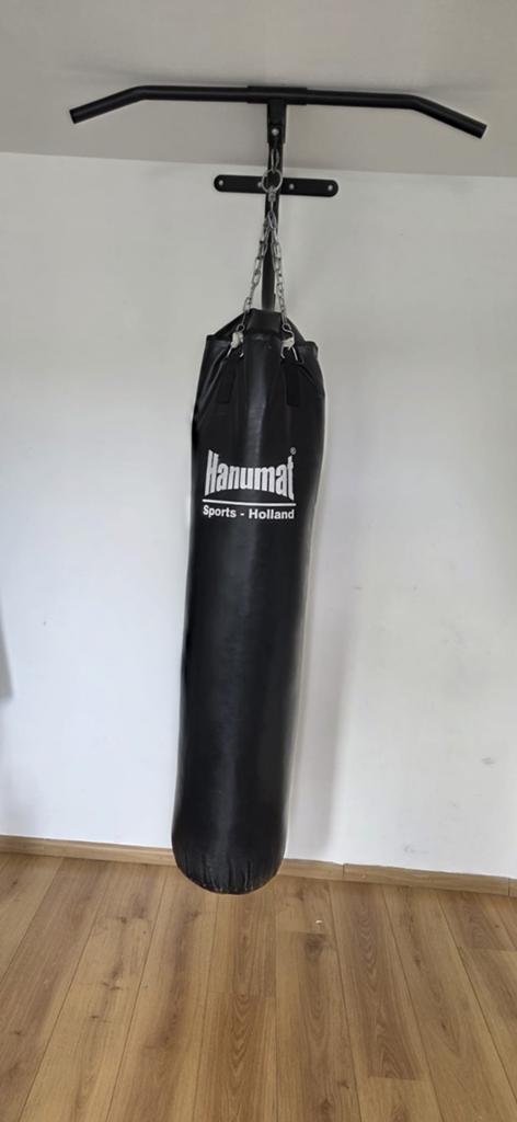 Bokszak Hanumat met muurbeugel - Complete set 160cm, Sport en Fitness, Gebruikt, Overige, Vechtsportmateriaal, Groter dan maat XL