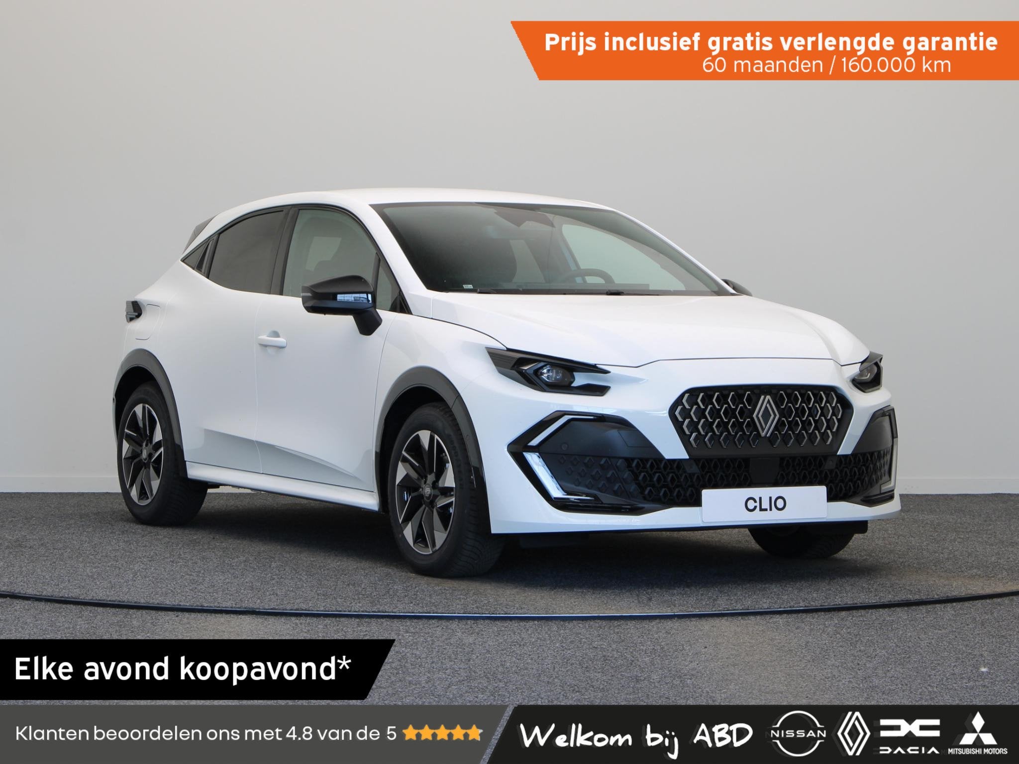 Renault Clio Hybrid 160pk techno | Vijf jaar garantie | Stoe, Stof, Euro 6, 4 cilinders, 1246 kg