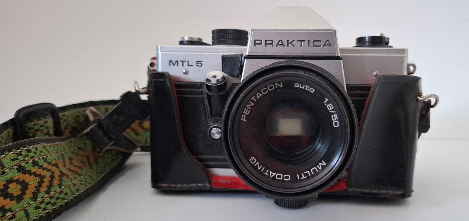 Praktica MTL + Pentacon 1.8/50 lens, Ophalen, Gebruikt, Spiegelreflex, Overige Merken