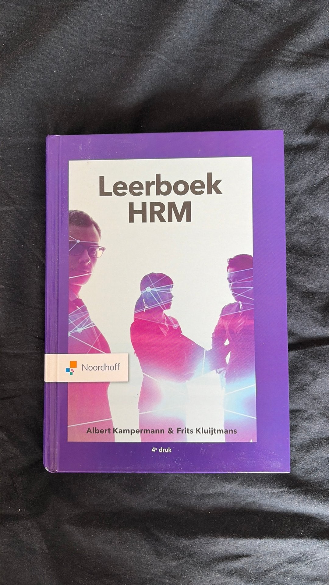 Leerboek HRM - Bedrijfskunde Studieboek, Boeken, Frits Kluijtmans; Albert Kampermans, Zo goed als nieuw, Beta, HBO