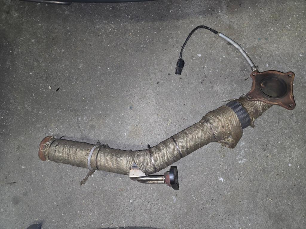Volkswagen Golf 5 GTI 2.0 TFSI BWA 3 Inch Downpipe Voorpijp, Auto-onderdelen, Uitlaatsystemen, Audi, Seat, Volkswagen, Skoda, Gebruikt
