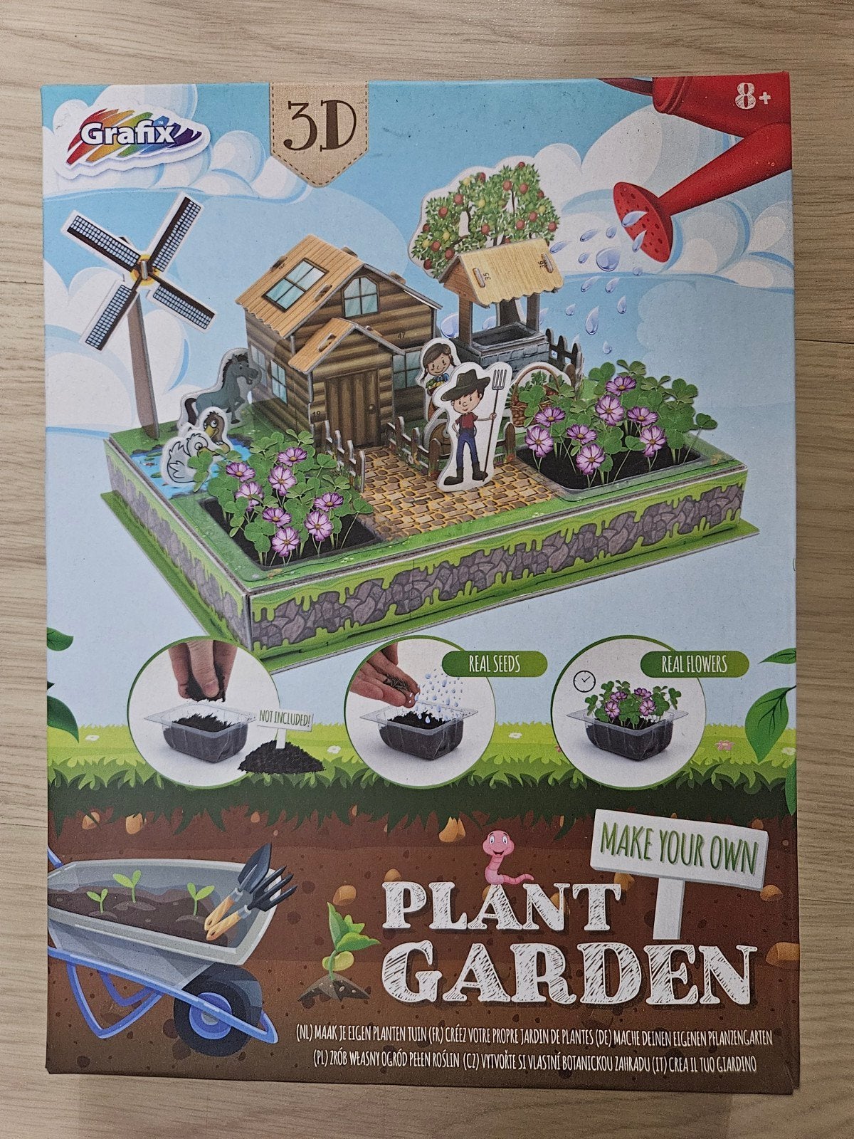 Grafix 3D Plant Garden - Maak je eigen plantentuin, Ophalen of Verzenden, Nieuw, Knutselen