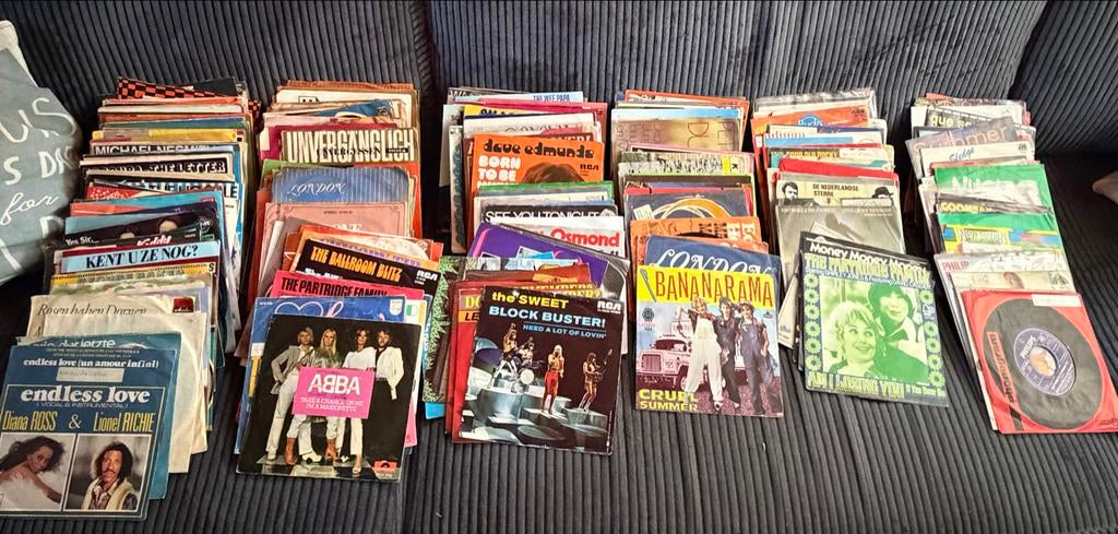 Grote collectie singles (7 inch) - Bieden naar waarde, Ophalen of Verzenden, Zo goed als nieuw, Overige formaten