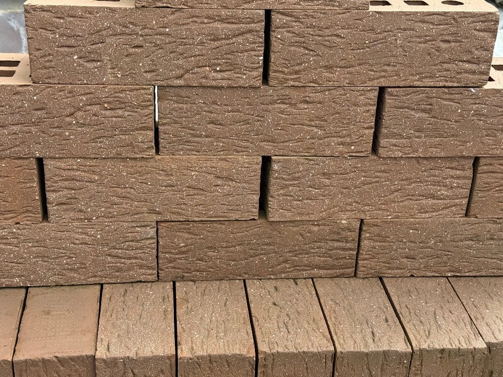 11 pallets metselstenen aardebruin nuance ca 88 m2, Ophalen, Nieuw, Bakstenen