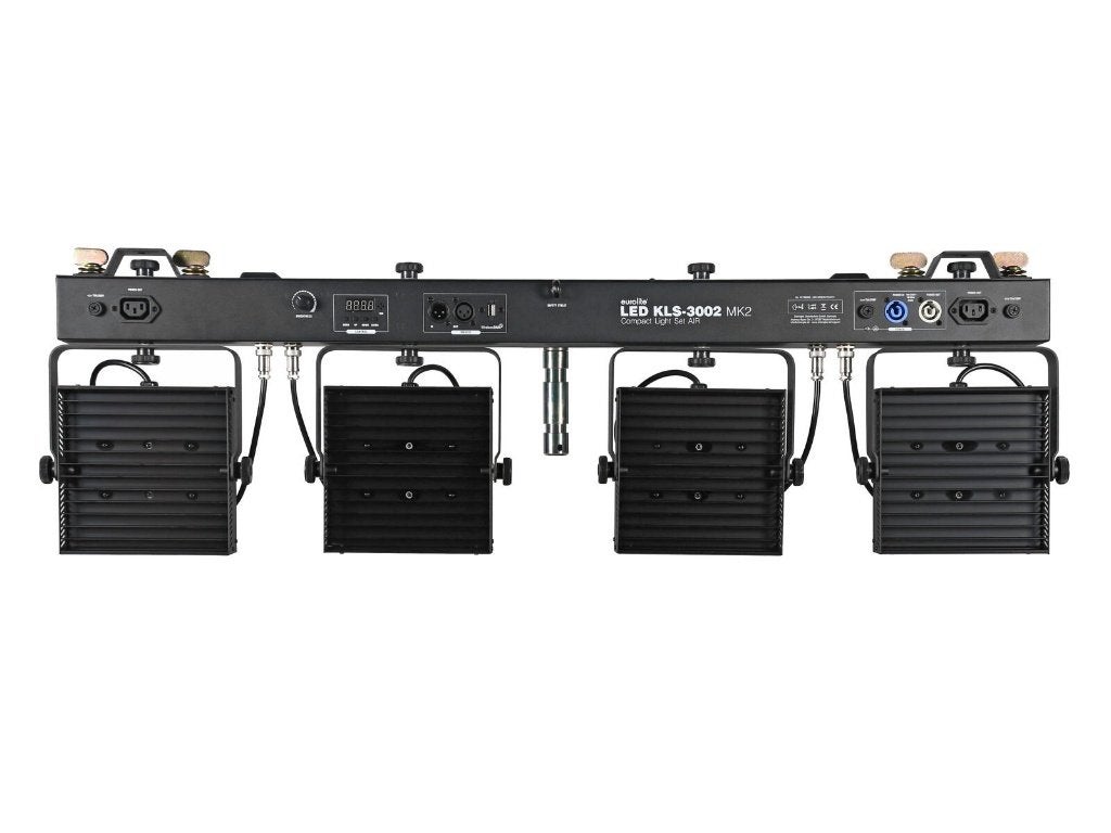 EUROLITE LED KLS-3002 MK2 Compact Light Set AIR, Muziek en Instrumenten, Licht en Laser, Geluidgestuurd, ., Nieuw, Ophalen of Verzenden