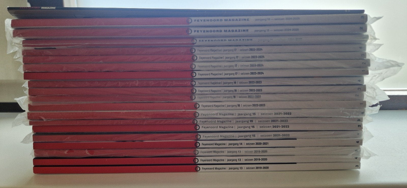 Feyenoord magazine.  Lees de jaargangen en nummers., Ophalen of Verzenden