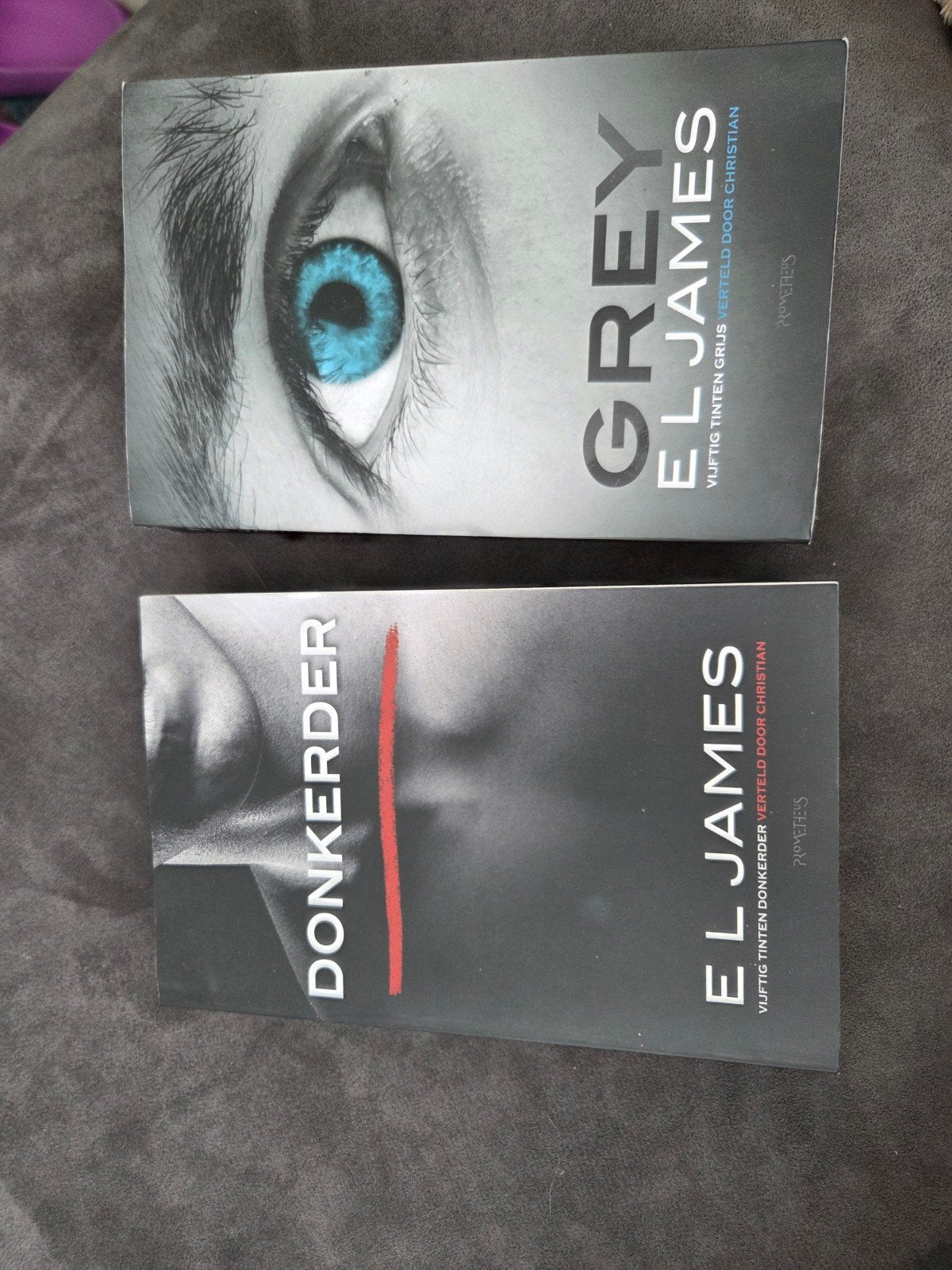 Grey & Donkerder - E.L. James (2 boeken), Boeken, Ophalen of Verzenden, Gelezen, E.L. James, Nederland
