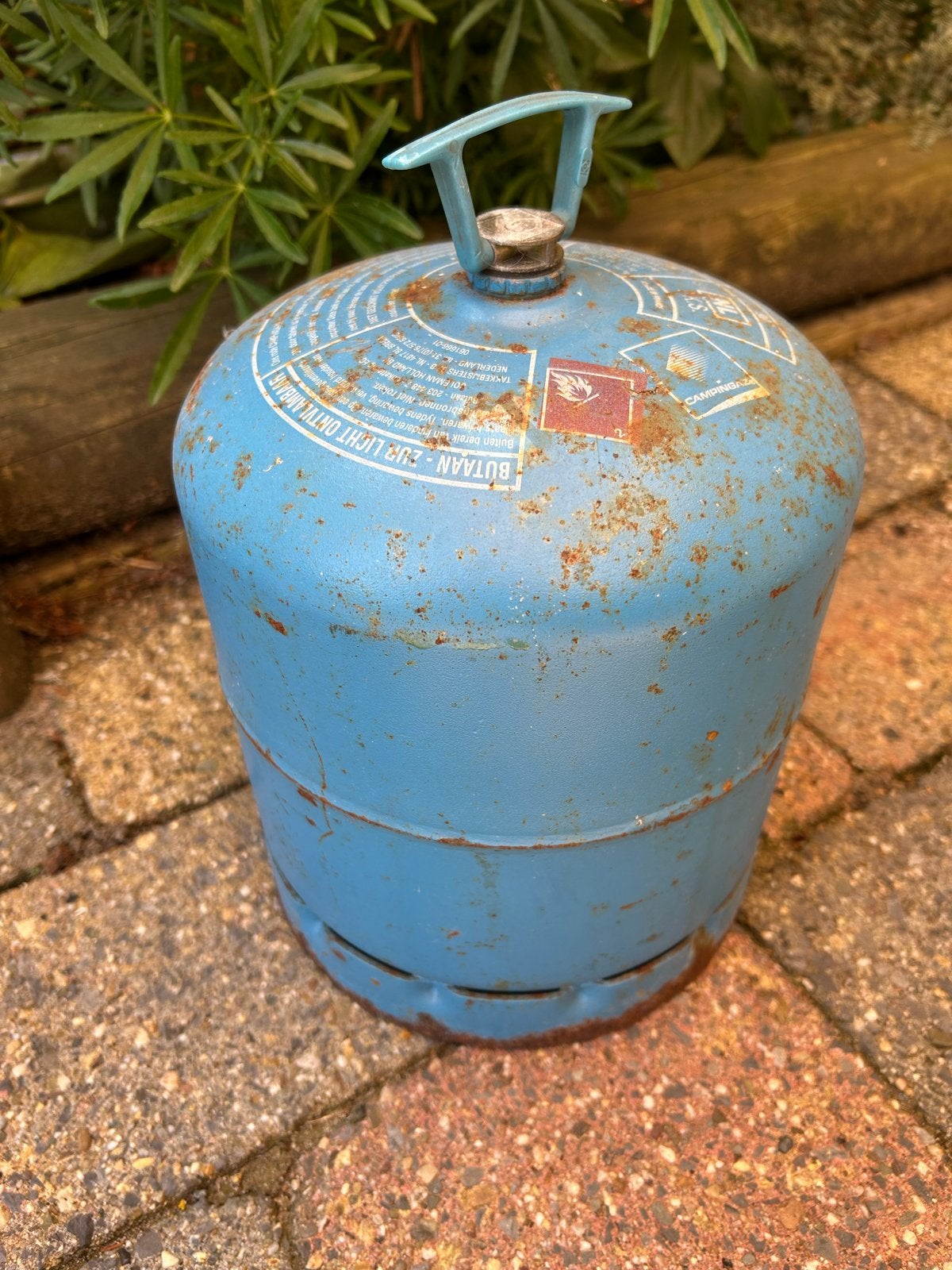 Gebruikte Campingaz gasfles 907, Caravans en Kamperen, Ophalen, Gebruikt