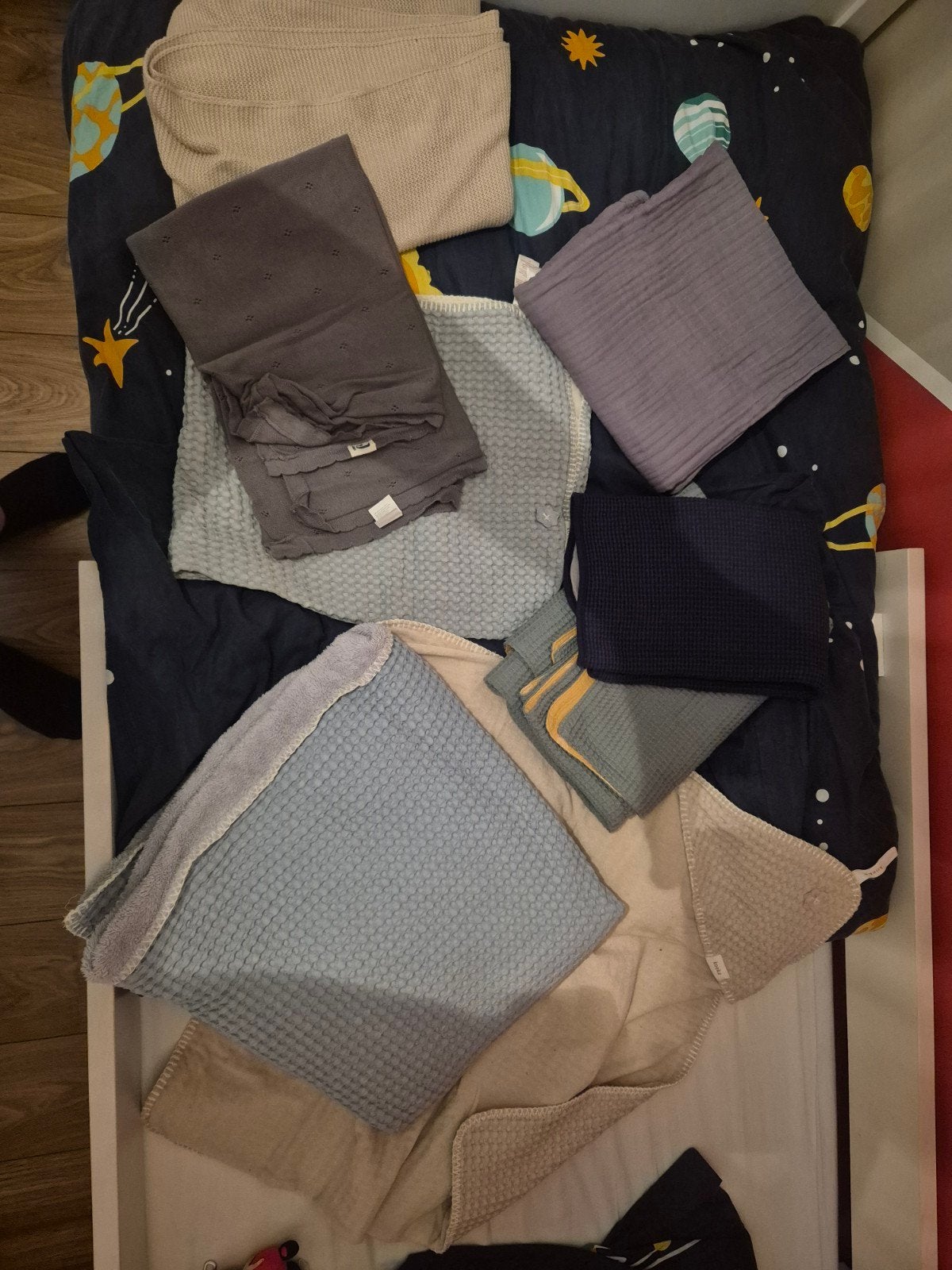 Diverse babydekens en doeken, Ophalen, Wasbaar, Gebruikt, Koeka