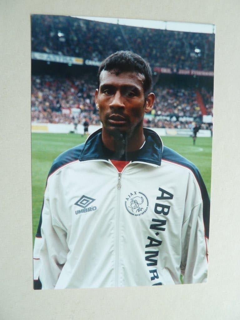 Foto  Aron.Winter.  Ajax    1999/2000    10 x 15 cm, Verzamelen, Ophalen of Verzenden, Zo goed als nieuw, Ajax, Overige typen