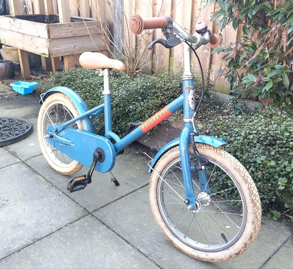 Veloretti Maxi kinderfiets 16 inch - opknapper, Ophalen, Gebruikt, 16 tot 20 inch, Veloretti