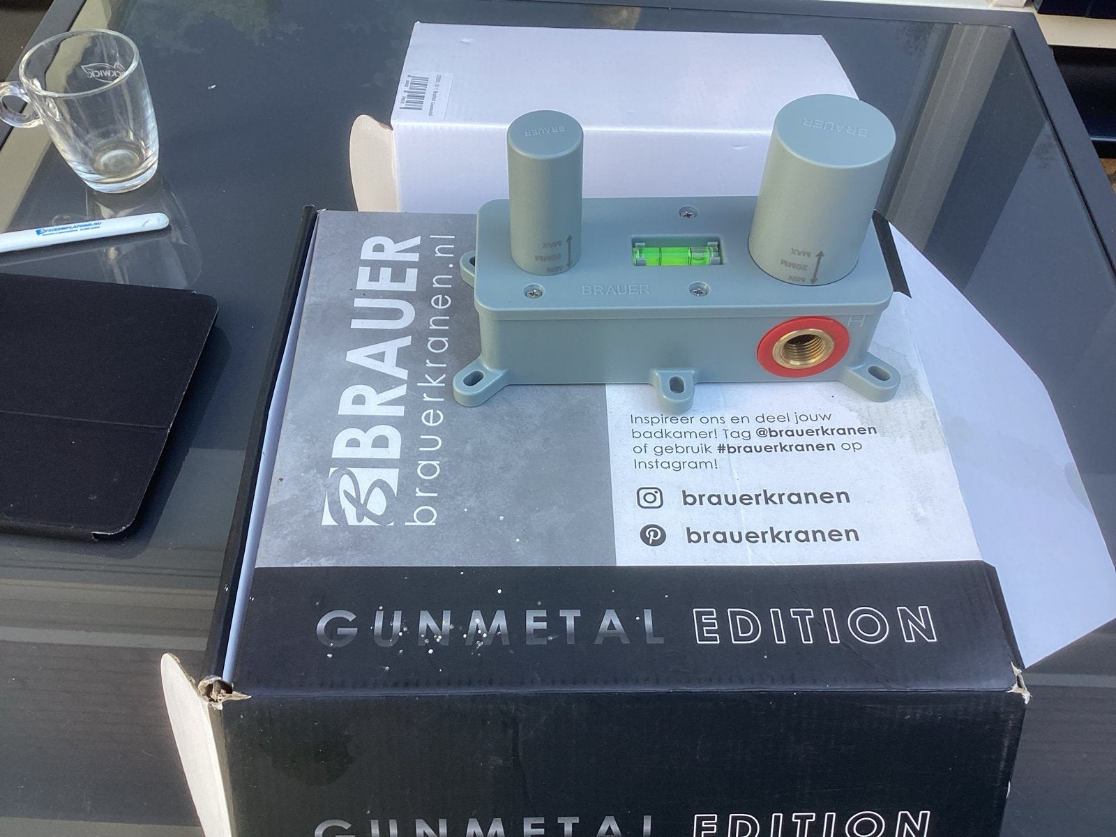 Brauer inbouwdeel voor badkamerkraan - Gunmetal Edition, Ophalen, Nieuw, Kraan