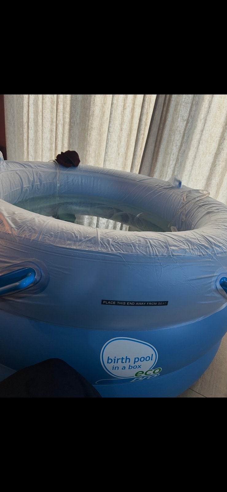 Birth pool eco pro, Ophalen, Gebruikt, Pomp, Opblaasbaar