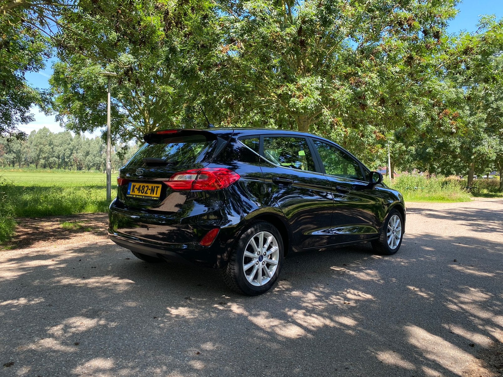 Ford Fiësta 1.1 85pk 5dr 2017 Zwart, Auto's, Ford, Voorwielaandrijving, Parkeersensor, Particulier, 85 pk
