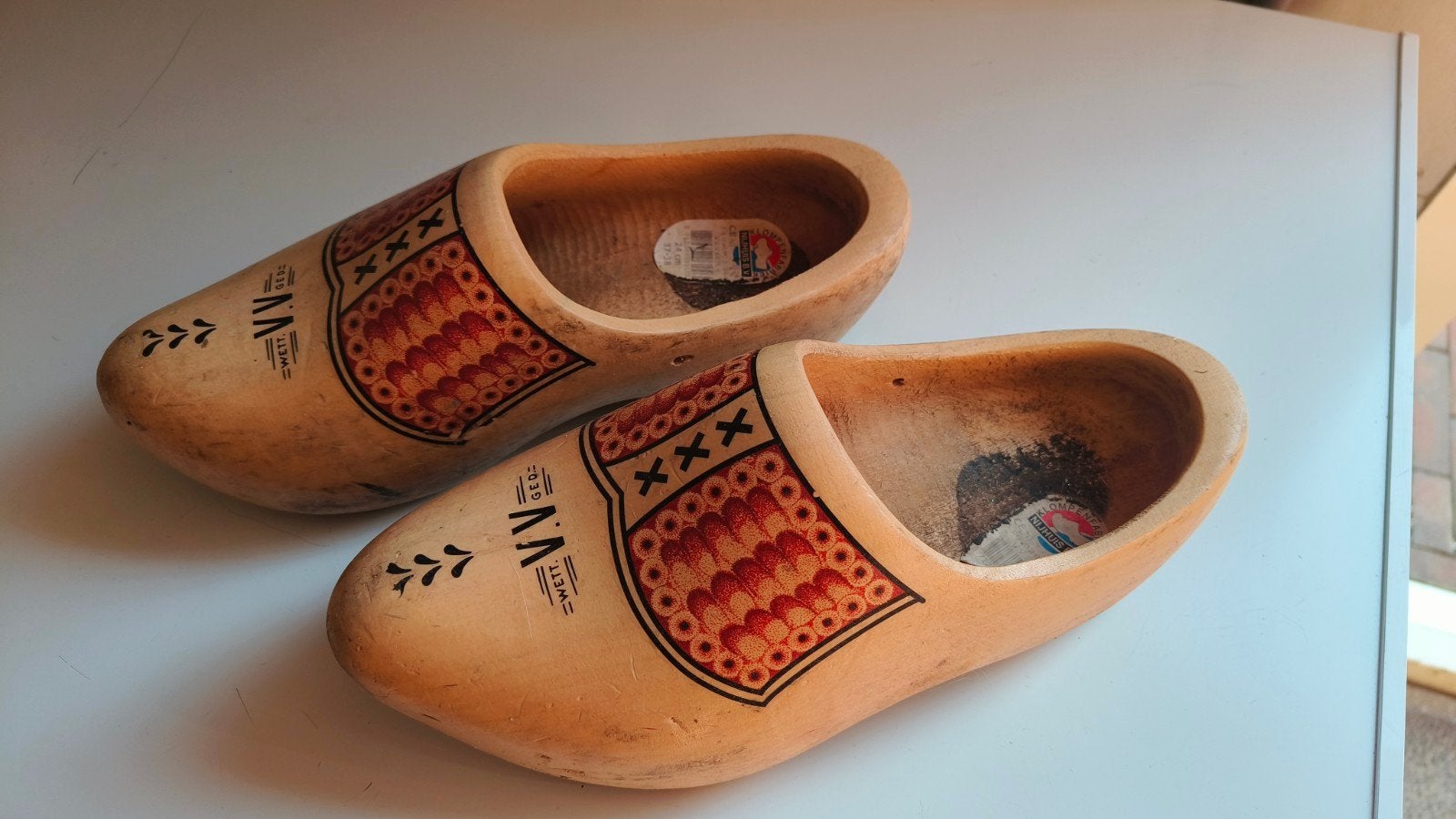 2 paar Houten Nijhuis klompen, Overige kleuren, Klompen, Ophalen of Verzenden, Nijhuis